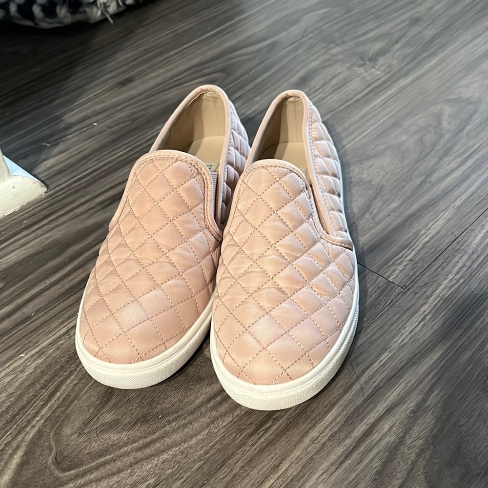 Quilted slip ons
